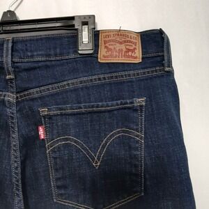 Women's Levi's Jeans Original Riveted Classic Bootcut Mid Rise Size 16 TALL